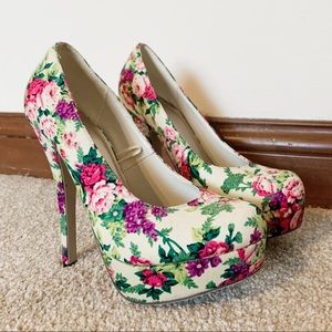 Floral Pumps